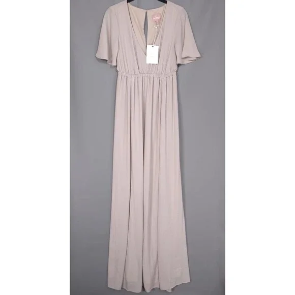 knee length dresses for ladies Emily Maxi Dress (Natural)  Holland Cooper 